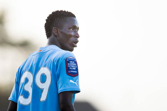 Malmö FFs provspelare Seydina Keita