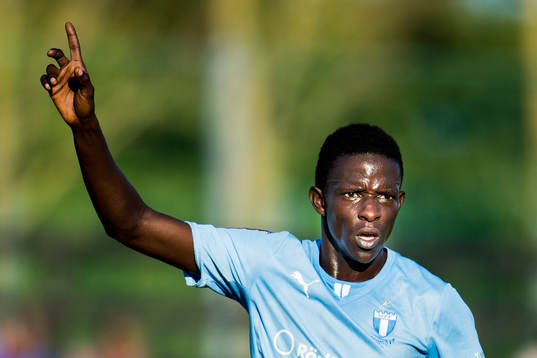 Malmö FFs provspelare Seydina Keita
