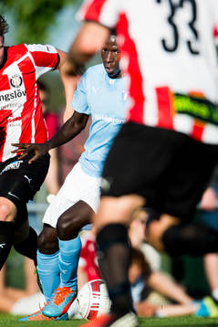 Malmö FFs provspelare Osseynou Ndiaye