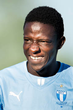 Malmö FFs provspelare Osseynou Ndiaye