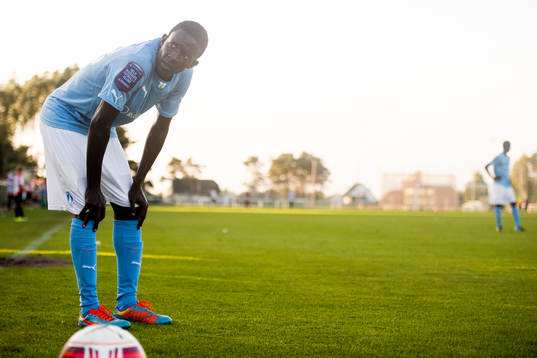 Malmö FFs provspelare Osseynou Ndiaye