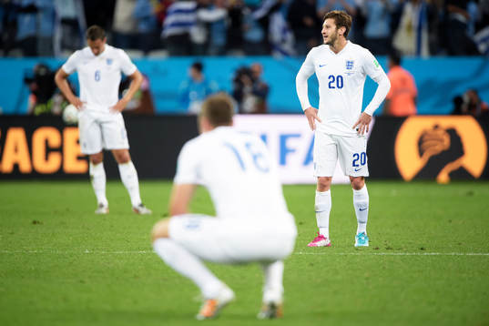 Englands Adam Lallana deppar
