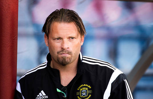 Ängelholms tränare Joakim Persson