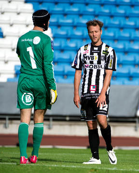 Landskronas Niclas Rønne deppar