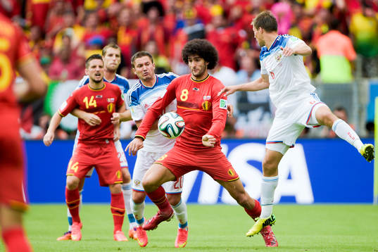 Belgiens Marouane Fellaini