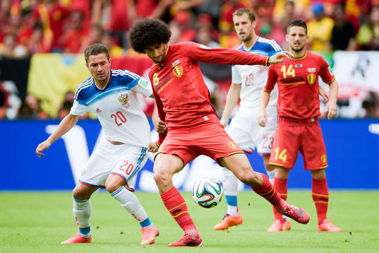 Belgiens Marouane Fellaini