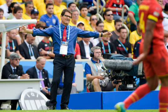 Rysslands förbundskapten Fabio Capello