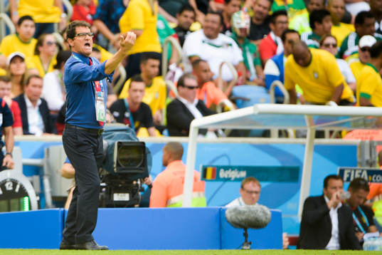 Rysslands förbundskapten Fabio Capello