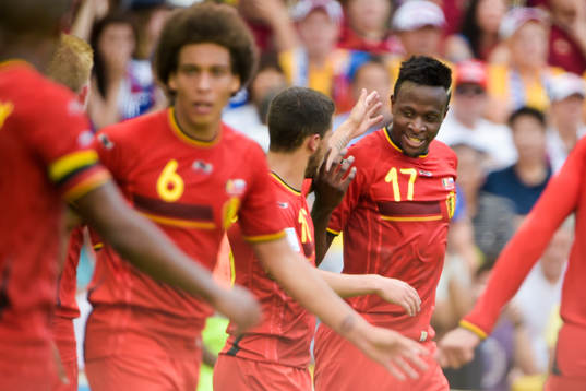 Bläddra bland fler bilder av Fotbolls-VM 2014, dag 11, Belgien - Ryssland