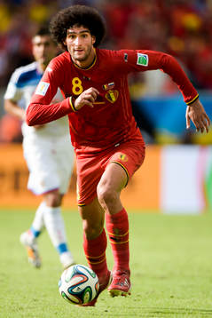 Belgiens Marouane Fellaini