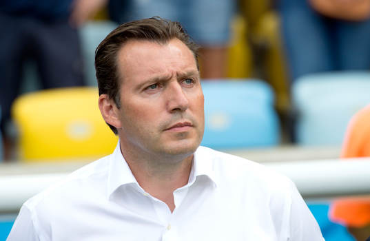 Belgiens förbundskapten Marc Wilmots