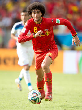 Belgiens Marouane Fellaini