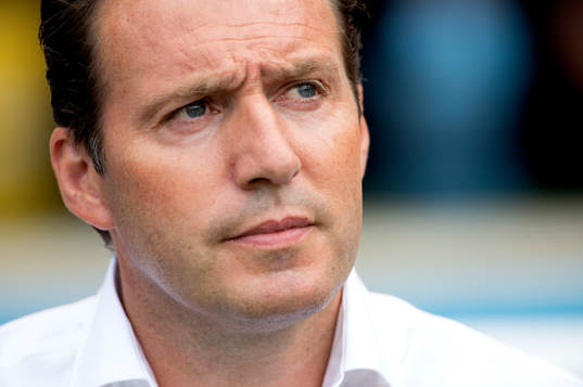 Belgiens förbundskapten Marc Wilmots