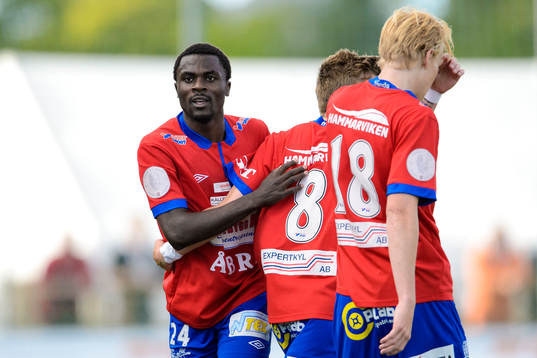 Örgrytes Frantz Pangop jublar