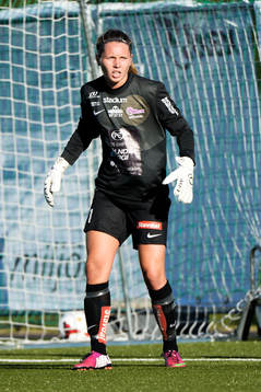 Jitex målvakt Jennifer Falk