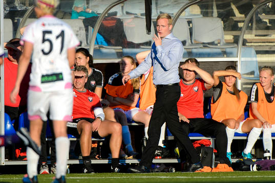 Rosengårds tränare Jonas Eidevall