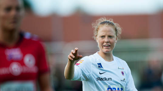 Örebros Sara Nordin i matchen i damallsvenskan mellan