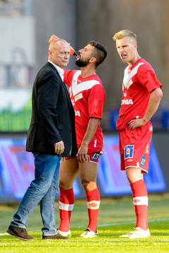 Assyriskas tränare Sören Åkeby och Jens Jacobsson