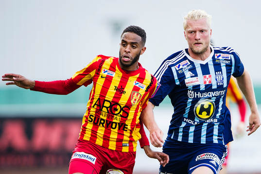 Syrianskas Yussuf Saleh och Robin Cederberg