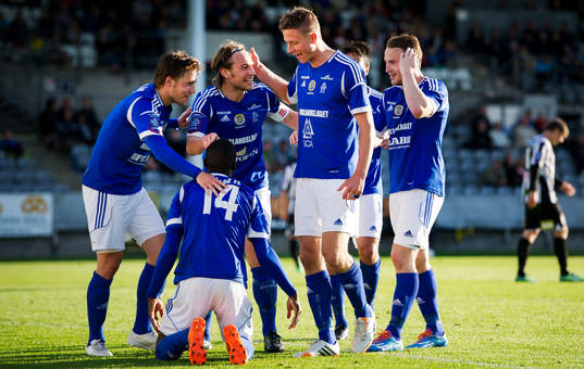 GIF Sundsvalls Daniel Sliper, Kevin Walker, Johan Eklund,