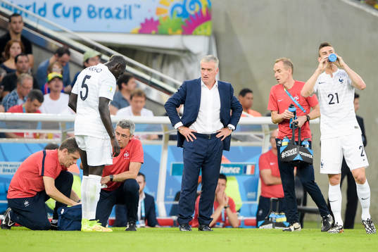Frankrikes förbundskapten Didier Deschamps