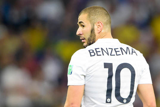 Frankrikes Karim Benzema