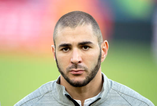 Frankrikes  Karim Benzema