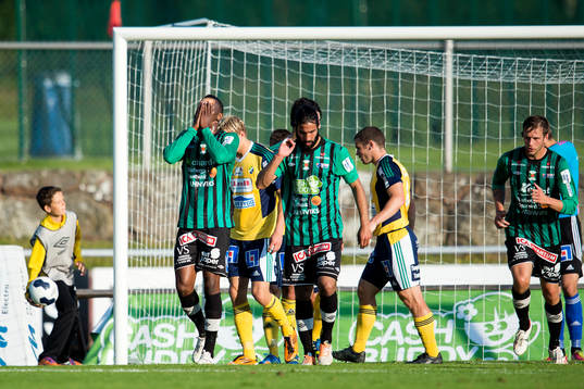 Varbergs Ibrahim Koroma deppar