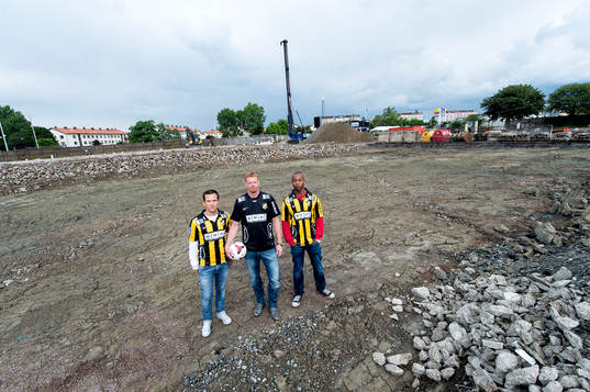 Häckenspelarna Martin Ericsson, målvakt Christoffer