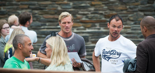 Henrik Larsson, Johan Mjällby, Jocke Björklund och Martin