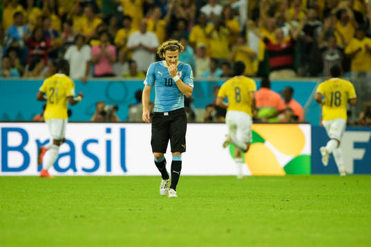 Uruguays Diego Forlán deppar