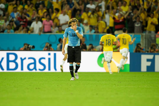 Uruguays Diego Forlán deppar