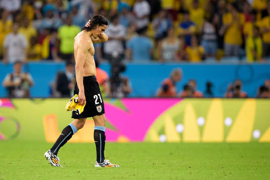 Uruguays Edinson Cavani deppar