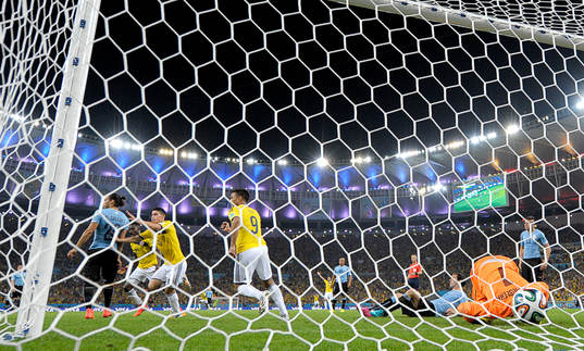 Colombias James Rodriguez jublar