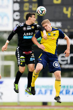 Ängelholms Eric Pothast  och GAIS Bobby Warshaw