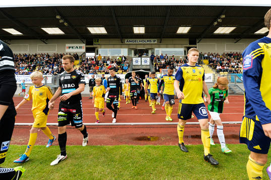 Lagen kommer in på Ängelholms IP