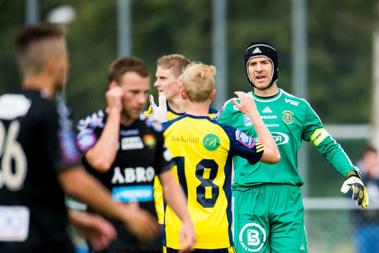 Ängelholms målvakt Matt Pyzdrowski