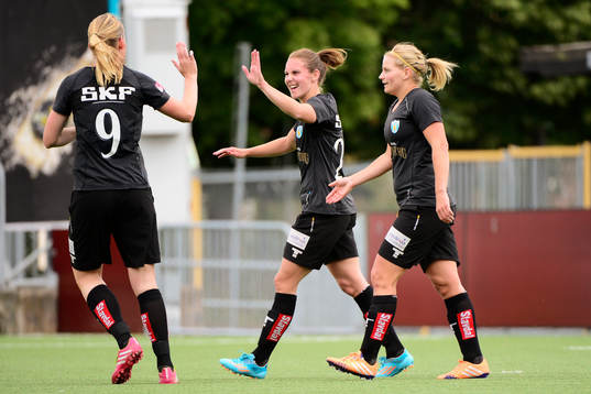 Göteborgs Manon Melis jublar