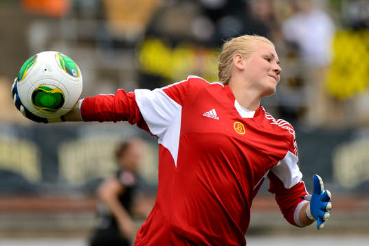 AIKs målvakt Hilde Gunn Olsen