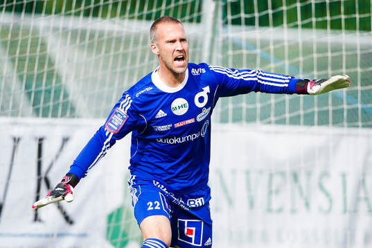 Degerfors målvakt  Jonas Bohlin