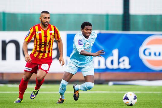 Syrianskas Saman Ghoddos jagar Degerfors Ismail Lawal