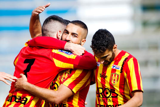 Syrianskas Charbel George (höger) och Saman Ghoddos