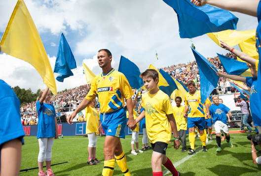 Jocke Björklund gör entré i jubileumsmatchen VM-laget