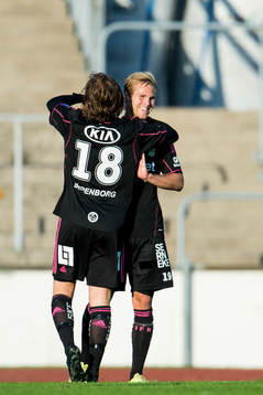 IFK Göteborgs Gustav Engvall jublar