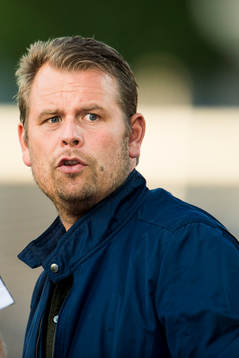 IFK Göteborgs A-lags tränare Mikael Stahre på plats och