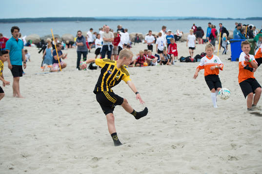 IFK Hässleholms pojkar födda 2002 i en match