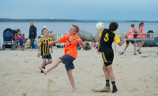 IFK Hässleholms pojkar födda 2002 i en match