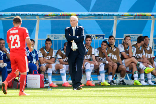 Argentinas förbundskapten Alejandro Sabella