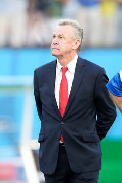 Schweiz förbundskapten Ottmar Hitzfeld