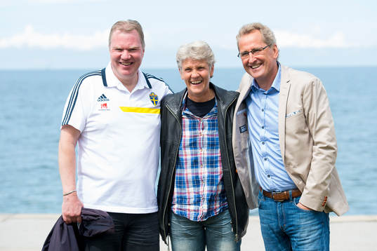 SvFFs ordförande Karl-Erik Nilsson, damernas